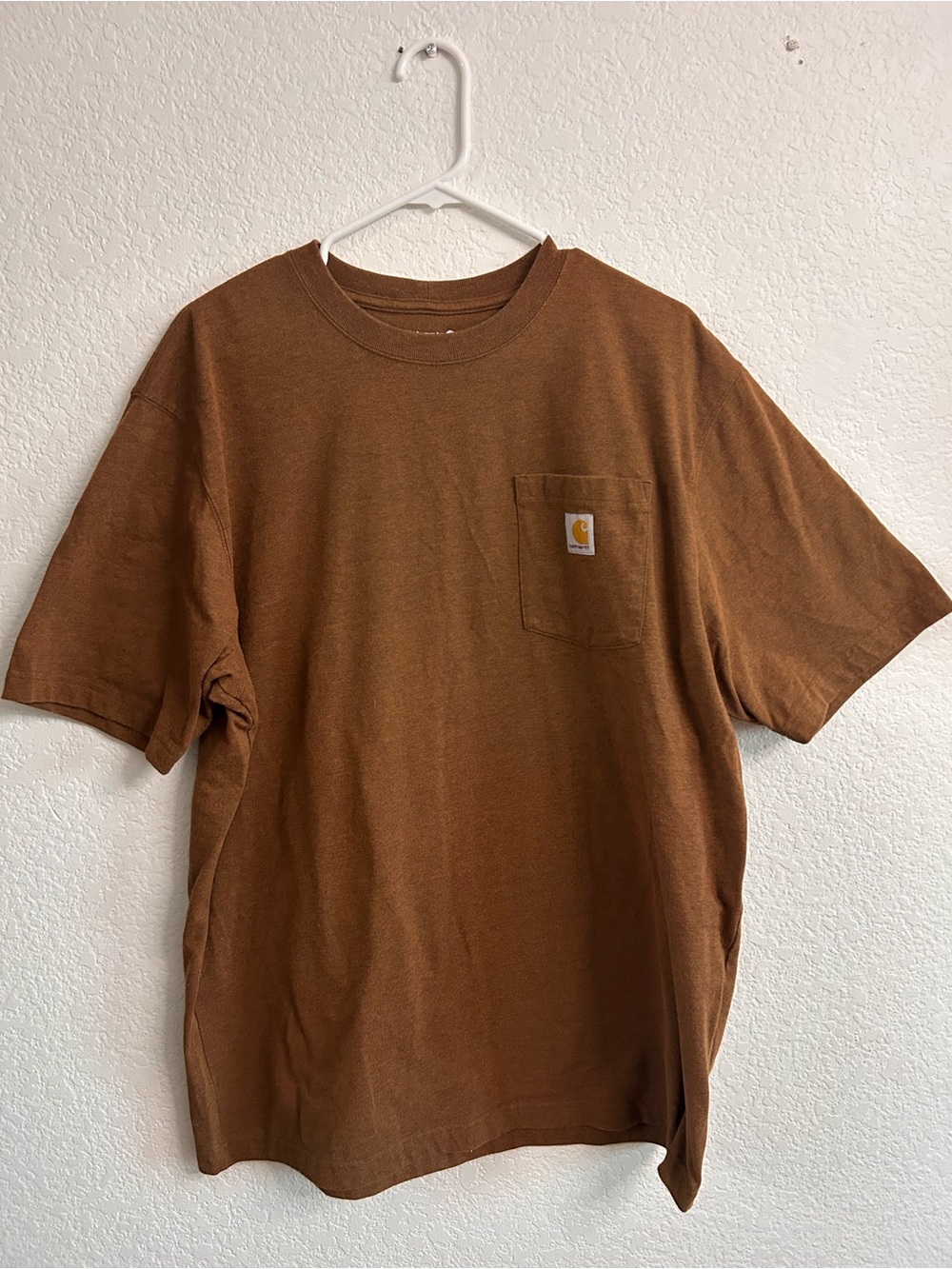 Carhartt Brown Pocket Tee - Classic Workshirt